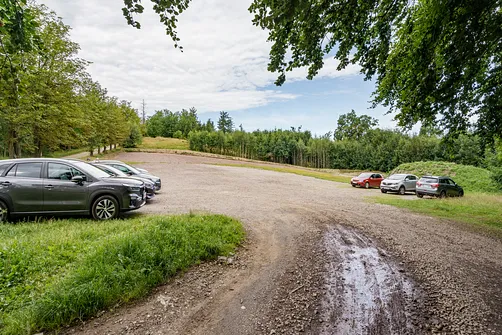 Boguszów-Gorce - parking przy ulicy Janusza Kusocińskiego 