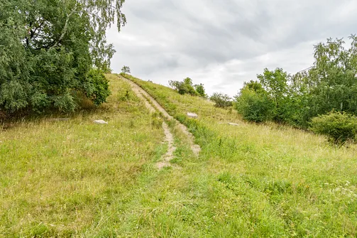 Droga prowadząca na szczyt Kopiska