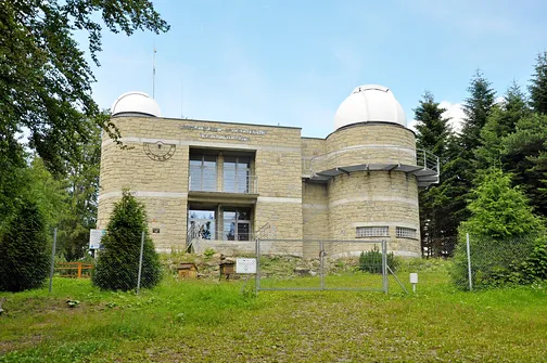 Lubomir - góra z obserwatorium astronomicznym na szczycie