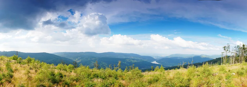 Panorama ze szczytu Czupla