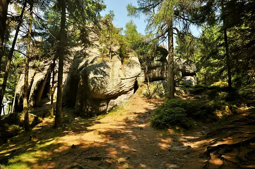 Skalnik - najwyższy szczyt Rudaw Janowickich