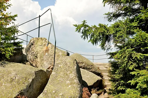 Skalnik - najwyższy szczyt Rudaw Janowickich