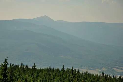 Skalnik - najwyższy szczyt Rudaw Janowickich