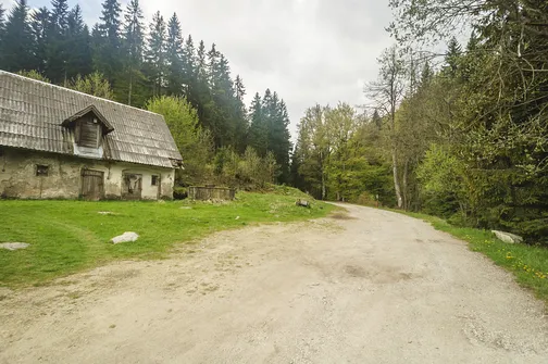 Tutaj rozpoczynamy wędrówkę na Kowadło.