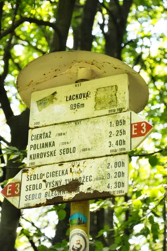 Lackowa - najwyższy szczyt w polskiej części Beskidu Niskiego