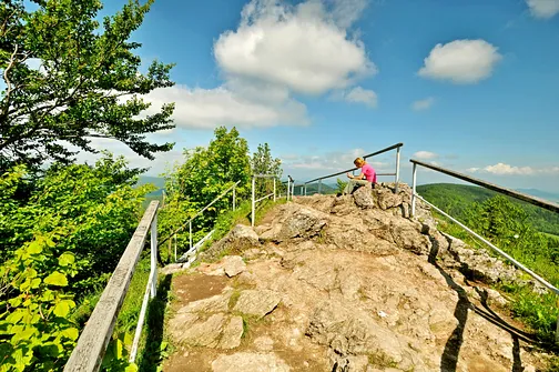 Na szczycie Wysokiej w Pieninach
