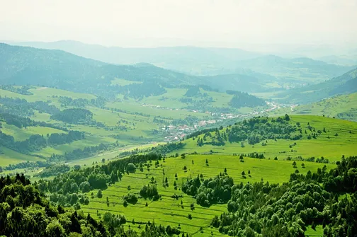 Wysoka - najwyższe wzniesienie Pienin