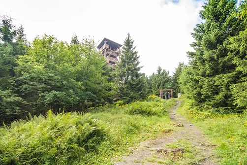 Orlica - najwyższe wzniesienie w polskiej części Gór Orlickich