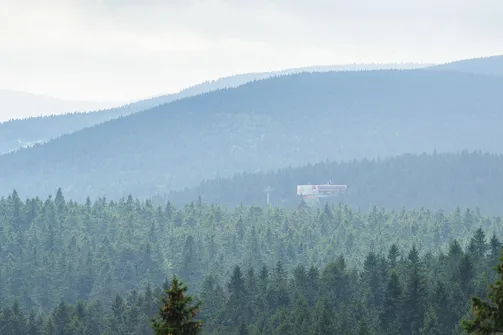 Orlica - najwyższe wzniesienie w polskiej części Gór Orlickich