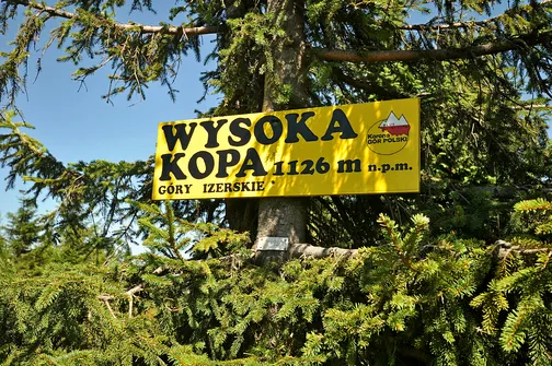 Wysoka Kopa - najwyższy szczyt Gór Izerskich
