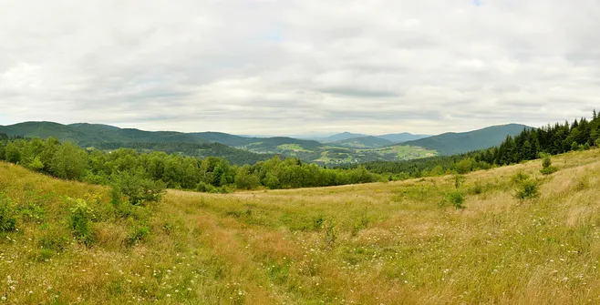 Mogielica - najwyższy szczyt w Beskidzie Wyspowym