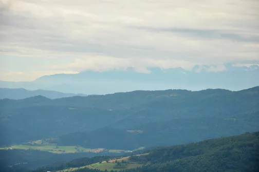Mogielica - najwyższy szczyt w Beskidzie Wyspowym