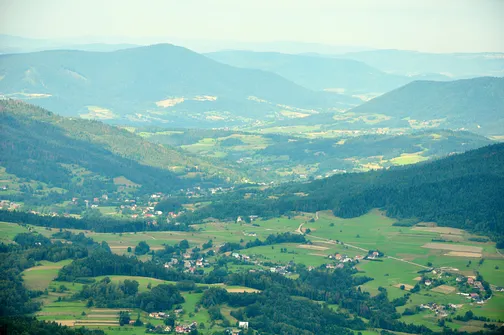 Mogielica - najwyższy szczyt w Beskidzie Wyspowym