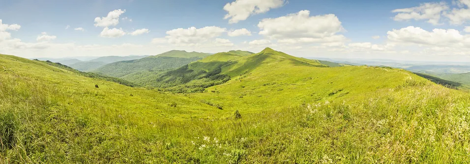 Panorama spod Halicza