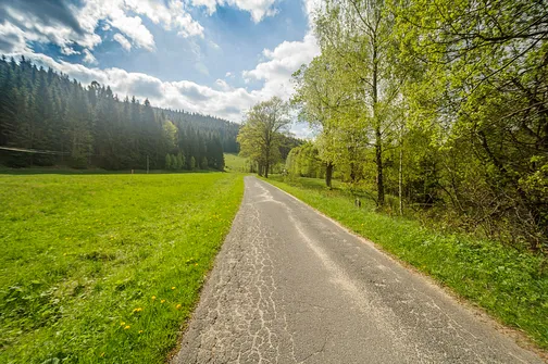 Śnieżnik - trasa z Bolesławowa