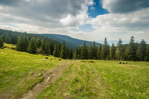 Śnieżnik - trasa z Bolesławowa