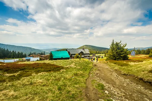 Śnieżnik - trasa z Bolesławowa