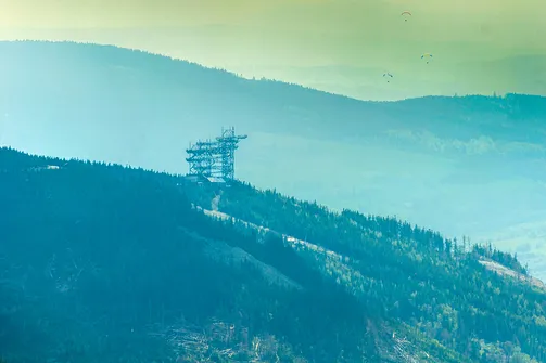 Śnieżnik - trasa z Bolesławowa