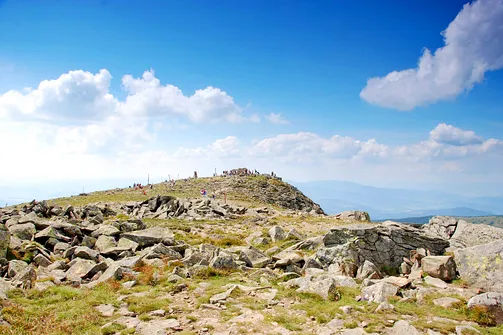 Na szczycie Babiej Góry