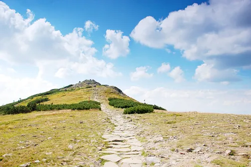 Czerwony szlak na Babią Górę
