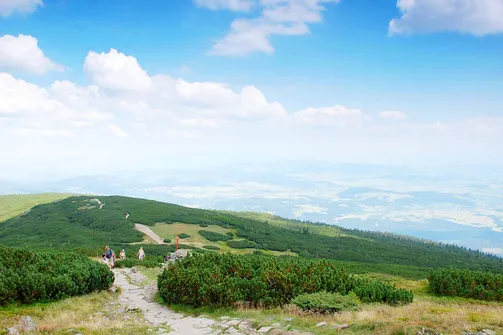 Czerwony szlak na Babią Górę