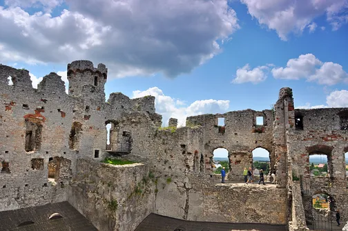 Zamek w Ogrodzieńcu - największy zamek Jury Krakowsko-Częstochowskiej