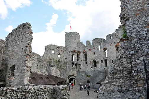 Zamek w Ogrodzieńcu - największy zamek Jury Krakowsko-Częstochowskiej