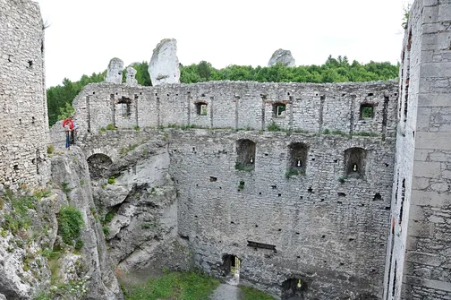 Zamek w Ogrodzieńcu - największy zamek Jury Krakowsko-Częstochowskiej