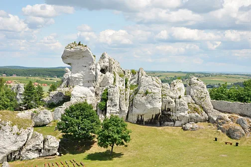 Zamek w Ogrodzieńcu - największy zamek Jury Krakowsko-Częstochowskiej