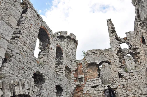 Zamek w Ogrodzieńcu - największy zamek Jury Krakowsko-Częstochowskiej