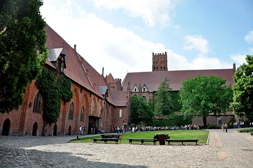 Zamek w Malborku - największy zamek na świecie