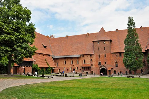 Zamek w Malborku - największy zamek na świecie