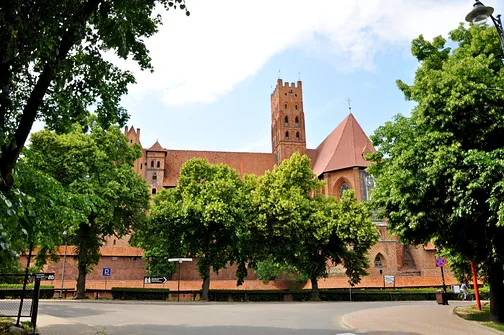 Zamek w Malborku - największy zamek na świecie