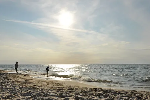 Plaża w Krynicy Morskiej