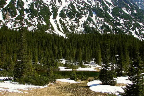 Włosienica - do Morskiego Oka jeszcze około 2,5 km