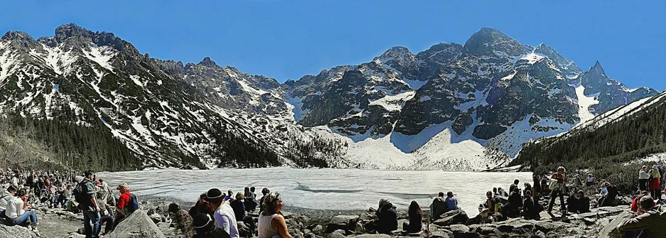 Zamarznięte Morskie Oko