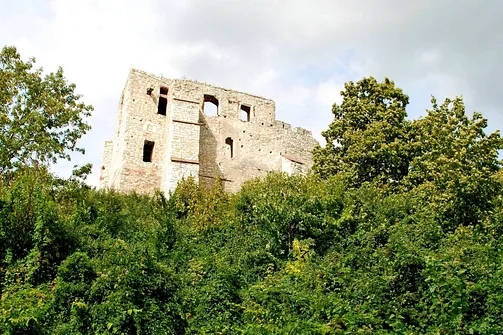 Ruiny czternastowiecznego zamku w Kazimierzu Dolnym