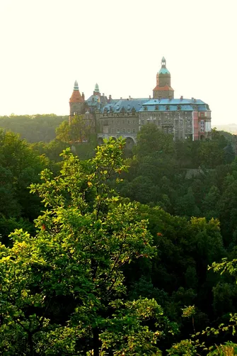 Zamek Książ w Wałbrzychu. 