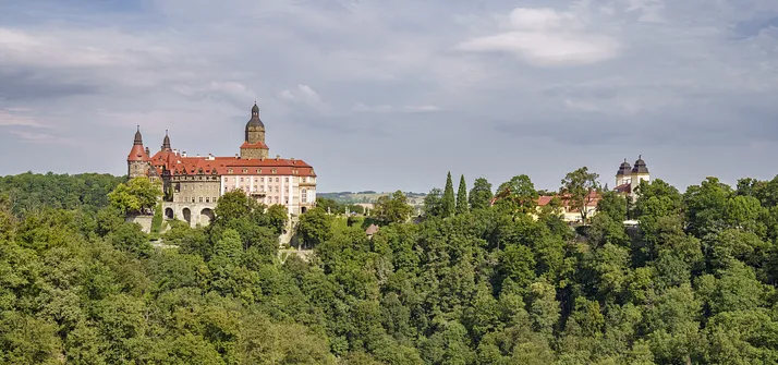Zamek Książ w Wałbrzychu. 