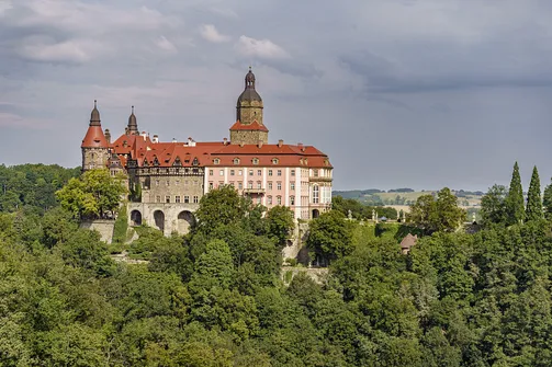 Zamek Książ w Wałbrzychu. 