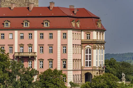 Zamek Książ w Wałbrzychu. 