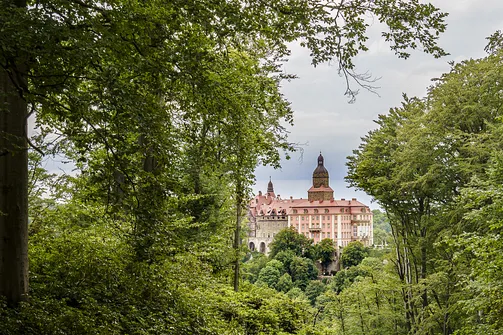 Zamek Książ w Wałbrzychu. 