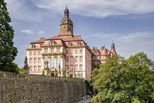 Zamek Książ w Wałbrzychu. 