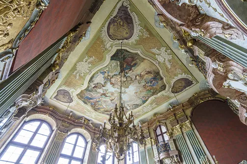 Zamek Książ w Wałbrzychu. 