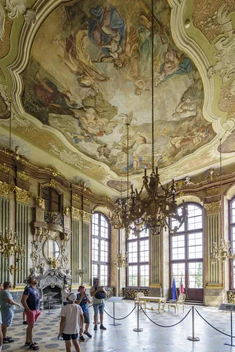 Zamek Książ w Wałbrzychu. 