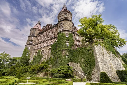 Zamek Książ w Wałbrzychu. 