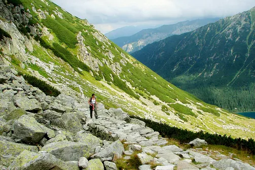 Dolina Pięciu Stawów Polskich przez Szpiglasową Przełęcz