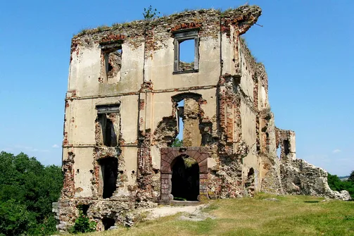 Zamek w Bodzentynie. 