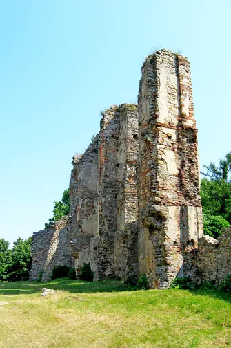 Zamek w Bodzentynie. 