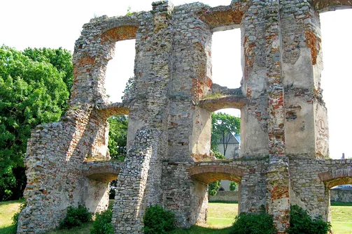 Zamek w Bodzentynie. 